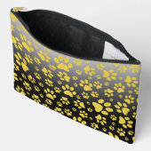 Gouden metalen patroonpoten op gradiëntachtergrond etui (Open)