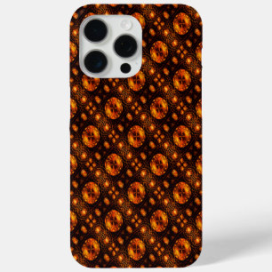 Gouden moderne boho elegante abstracte kunstpatroo iPhone 15 pro max hoesje