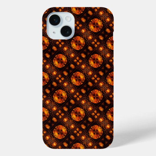 Gouden moderne boho elegante abstracte kunstpatroo Case-Mate iPhone case (Achterkant)