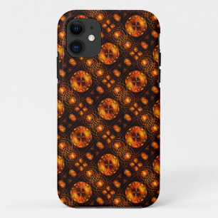 Gouden Moderne Boho Elegante Abstracte Kunstpatroo iPhone 11 Hoesje