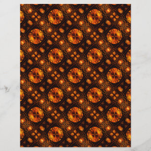 Gouden moderne boho elegante abstracte kunstpatroo flyer
