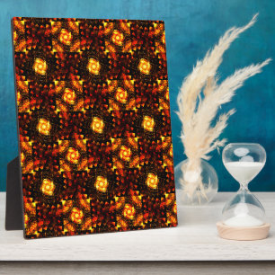 Gouden moderne boho elegante abstracte kunstpatroo fotoplaat