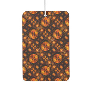 Gouden moderne boho elegante abstracte kunstpatroo luchtverfrisser