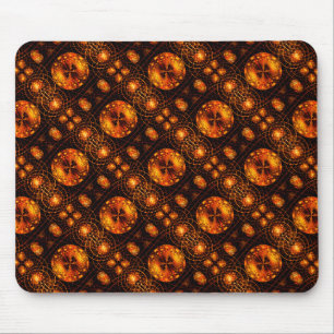 Gouden moderne boho elegante abstracte kunstpatroo muismat