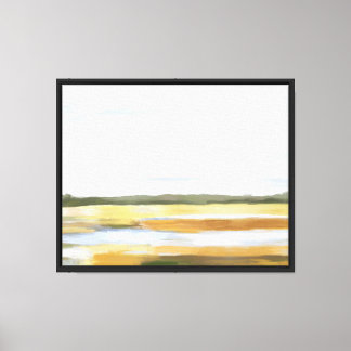 Gouden moeras canvas afdruk