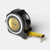 Gouden Monogram Formele Luxe Rolmaat (Hoek)