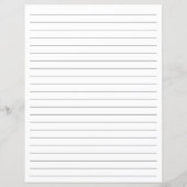 Gouden Monogram Script Naam Receptkaart (Achterkant)