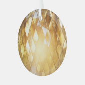 Gouden mozaïek: glanzend glaseffect. glas ornament (Voorkant links)