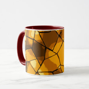 Gouden Mozaïek Glaskunst Mok