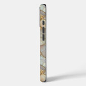 Gouden Mozaïek Stijl Moeder van de Parel Bescherme Case-Mate iPhone Case (Achterkant / Links)