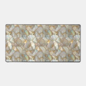 Gouden Mozaïek Stijl Moeder van Parel Bureaumat (Voorkant)