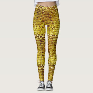 Gouden mozaïek Tegels Elegant Modern Luxury Leggings