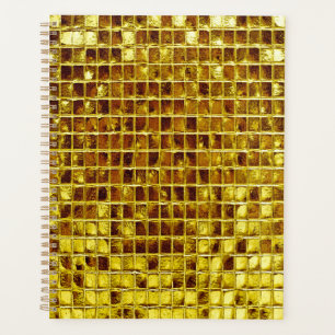 Gouden mozaïek Tegels Elegant Modern Luxury Planner