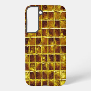 Gouden mozaïek Tegels Elegant Modern Luxury Samsung Galaxy Hoesje