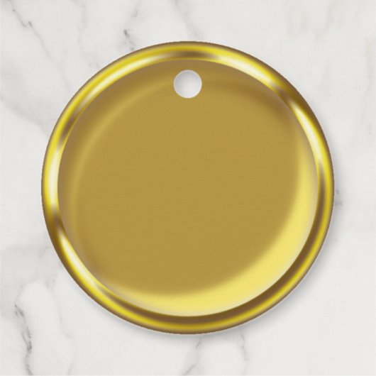 Gouden Munt Elegante Luxe Bruiloft Dank u Bedankjes Labels (Achterkant)