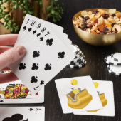 Gouden Munten Buidel Pokerkaarten (Insitu)