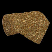 Gouden namaak glitters nep zijden stropdas formele