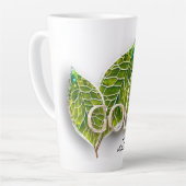 Gouden Natuur: Smaragd - Latte Mok (Linkerhoek)