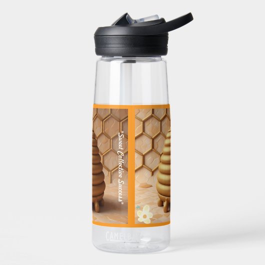 Gouden nectar waterfles (Links)