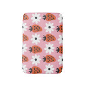 Gouden neon, abstracte kleurrijke lichten. badmat (Voorkant Verticaal)