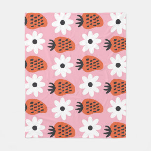 Gouden neon, abstracte kleurrijke lichten. fleece deken