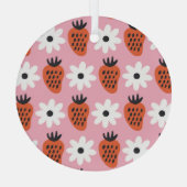 Gouden neon, abstracte kleurrijke lichten. glas ornament (Achterkant)