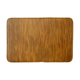 Gouden Nep Ruw Hout Achtergrond Badmat