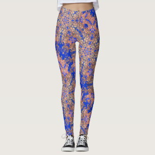 gouden nevel sterren kosmisch zwelder leggings