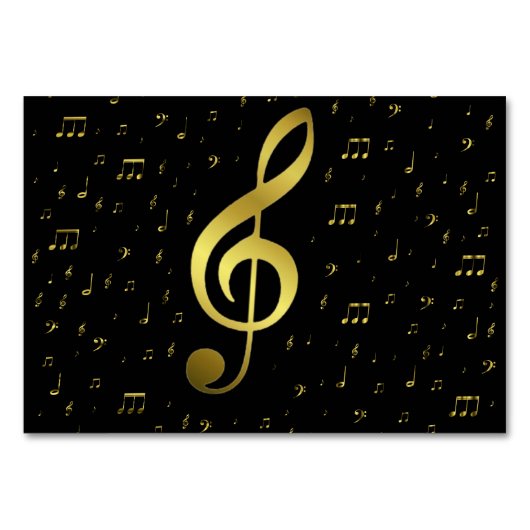 gouden noten kaart (Achterkant)