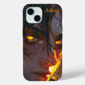 Gouden ogen mannelijk Case-Mate iPhone case (Achterkant)