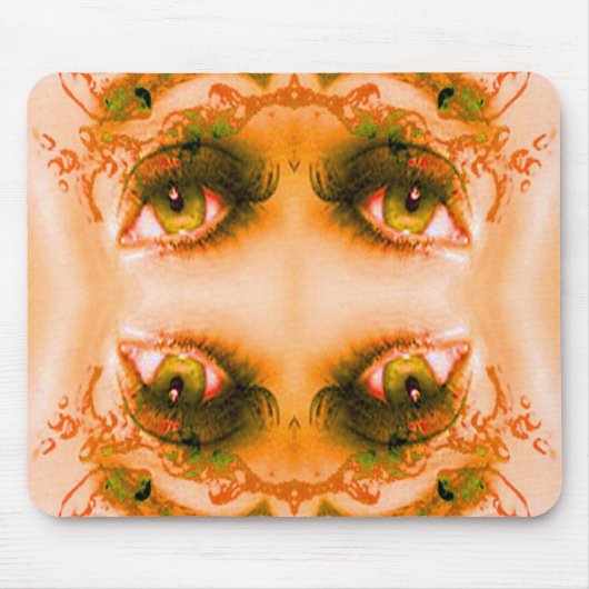 Gouden Ogen Muismat (Voorkant)