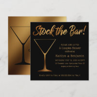Gouden Ombre & Zwarte Koppels Voorraad de Bar Douc