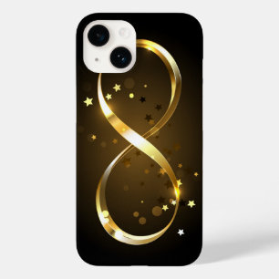 Gouden Oneindigheidssymbool Case-Mate iPhone 14 Hoesje