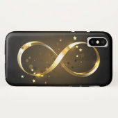 Gouden Oneindigheidssymbool Case-Mate iPhone Case (Achterkant (horizontaal))
