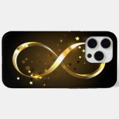 Gouden Oneindigheidssymbool Case-Mate iPhone Case (Achterkant (horizontaal))