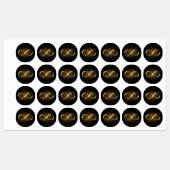 Gouden Oneindigheidssymbool Labels (Vel)