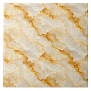 Gouden Onyx Marmer Luxe Patroon Naadloos Tegeltje