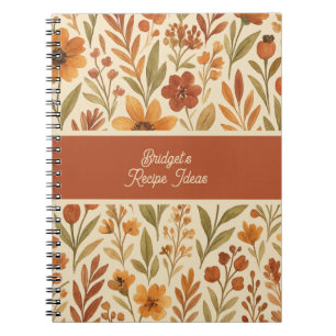 Gouden Oogst botanisch receptenboek + Naam Notitieboek