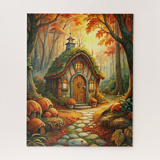 gouden oogstpuzzel legpuzzel (Verticaal)