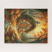 gouden oogstpuzzel legpuzzel (Horizontaal)