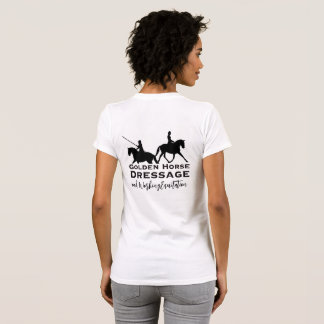 Gouden Paard Dressuur & Werken Equitation T-shirt