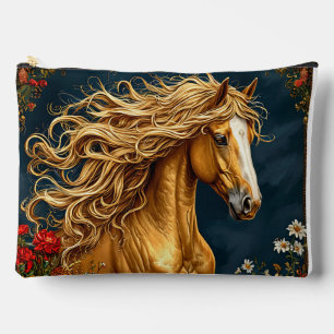 Gouden Paard met Golvende Manen Etui
