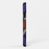 Gouden Paarse fractale zandloper Case-Mate iPhone Case (Achterkant/rechts)