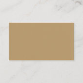 Gouden Palm Tree QR Code Trouwcadeau Registry Informatiekaartje (Achterkant)