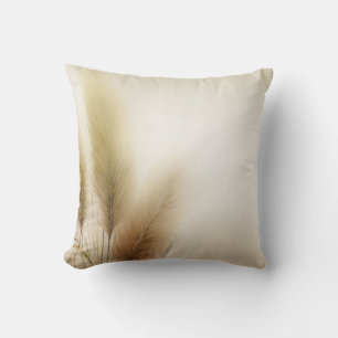 Gouden Pampagras Boheemse Boho Kussen