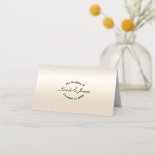 Gouden Parel Glans Elegante Bruidstafel Zitplaatse