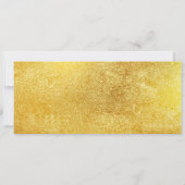 Gouden Partijkaart Uitnodiging (Achterkant)