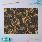 Gouden Patroon 2 Weefseldocument Tissuepapier (Craft)