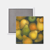 gouden peren magneet (Voorkant / Achterkant)