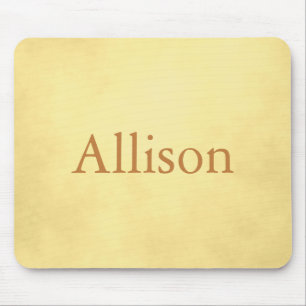 Gouden perkament muismat